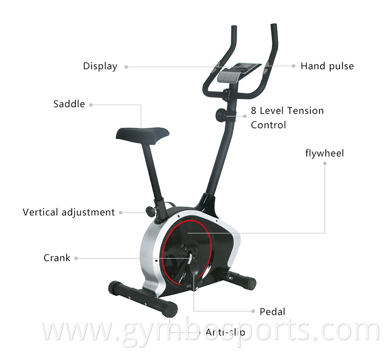 Home Use Body Building Magnetic Lightweight Sport Exercise Bike